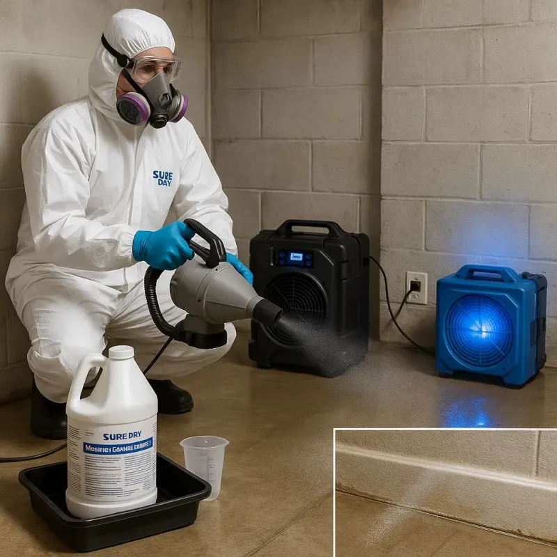 Sanitization and Odor Removal process in Wimberley, TX