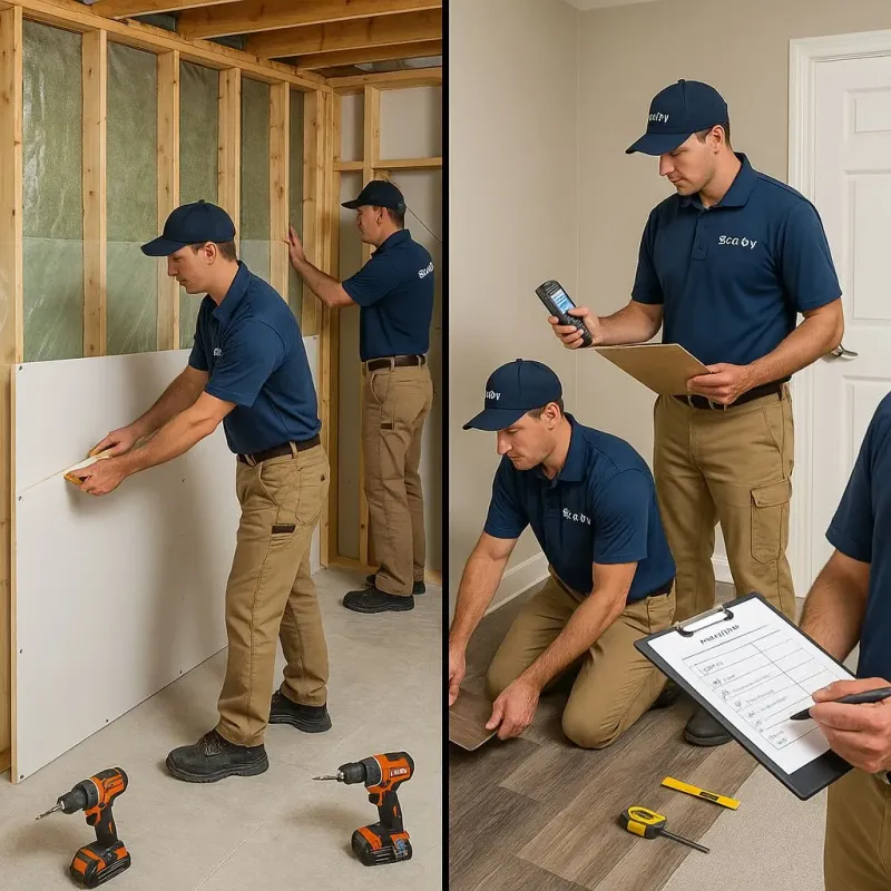 Repairs and Reconstruction process in Wimberley, TX