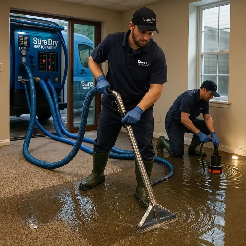 Water Extraction and Removal process in Wimberley, TX